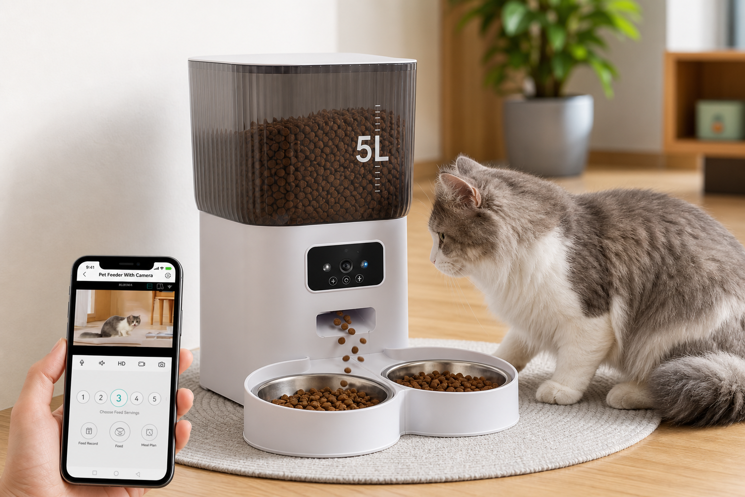 Distributeur 5L WiFi avec Caméra