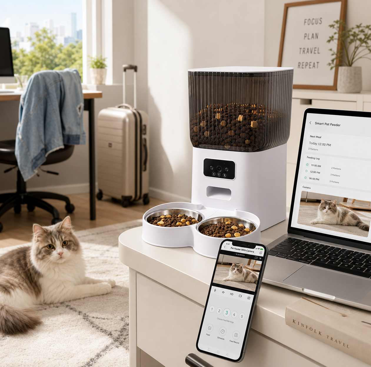 Distributeur 5L WiFi avec Caméra